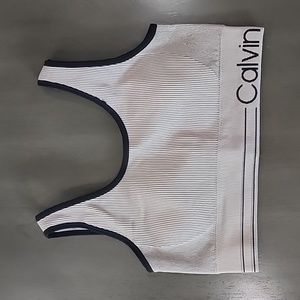 Calvin Klein sports top.